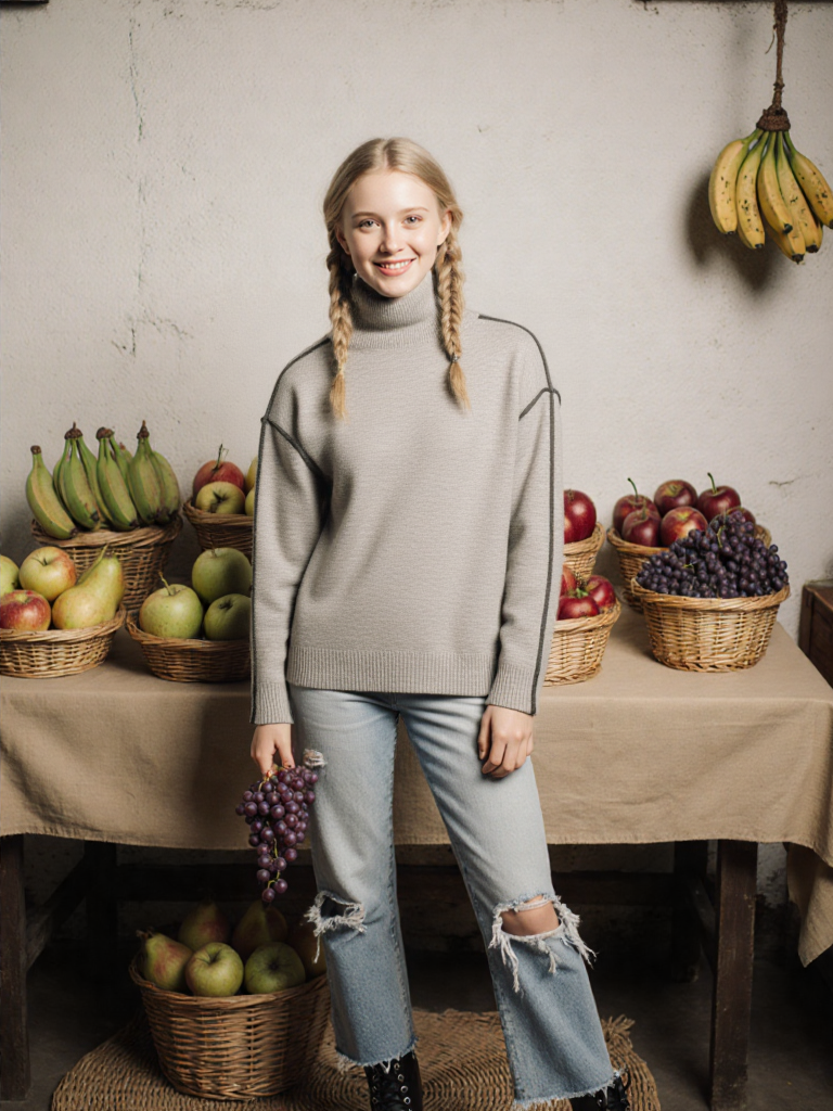 March23 L'Essentiel Déstructuré : Pull Côtelé