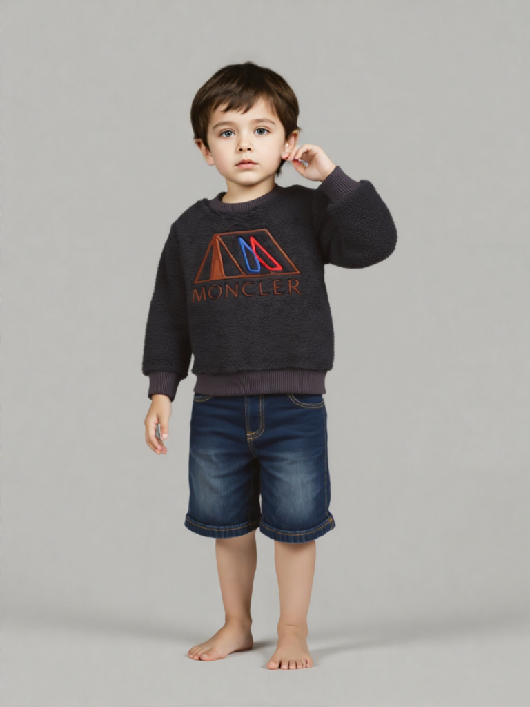 Moncler Pull Enfant Chaud Teddy