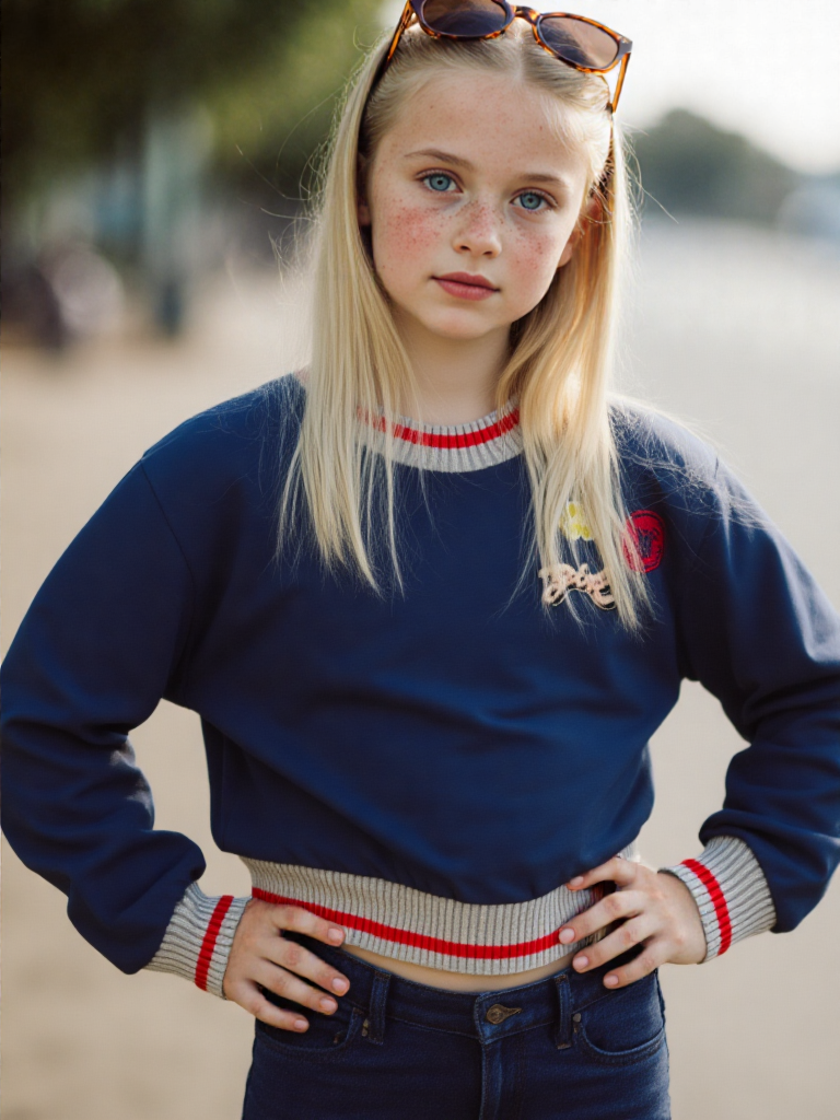 Max&co Pull Patchwork Col Rétro